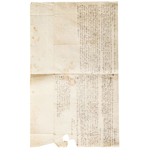 Historisch bedeutender Brief &uuml;ber eine Reise mit Eisenbahn 1837 von Leipzig &uuml;ber N&uuml;rnberg nach Basel