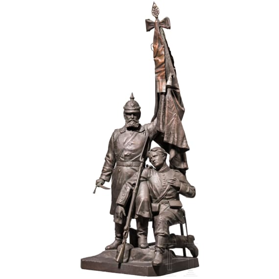 Infanterie-Regiment Gro&szlig;herzog von Sachsen (5. Th&uuml;ringisches) Nr. 94 - Soldatengruppe, um 1870