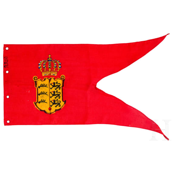 W&uuml;rttemberg - Ulanen-Rgt. 19 und Reiter-Rgt. 18, Lanzenflagge f&uuml;r Unteroffiziere