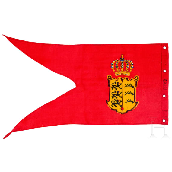 W&uuml;rttemberg - Ulanen-Rgt. 19 und Reiter-Rgt. 18, Lanzenflagge f&uuml;r Unteroffiziere