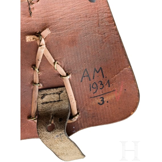 Kartuschkasten f&uuml;r Offiziere der w&uuml;rttembergischen Kavallerie, um 1900