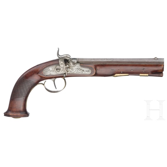 Perkussionspistole, um 1840