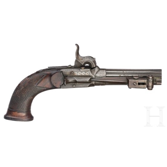 Zwei Perkussionsterzerole, London um 1840