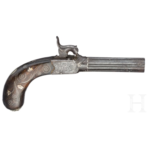 Zwei Perkussionsterzerole, London um 1840