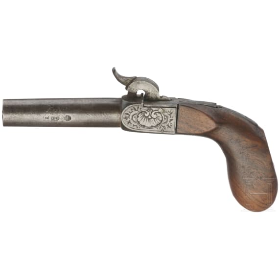 Zwei Perkussionsterzerole, Frankreich, um 1850