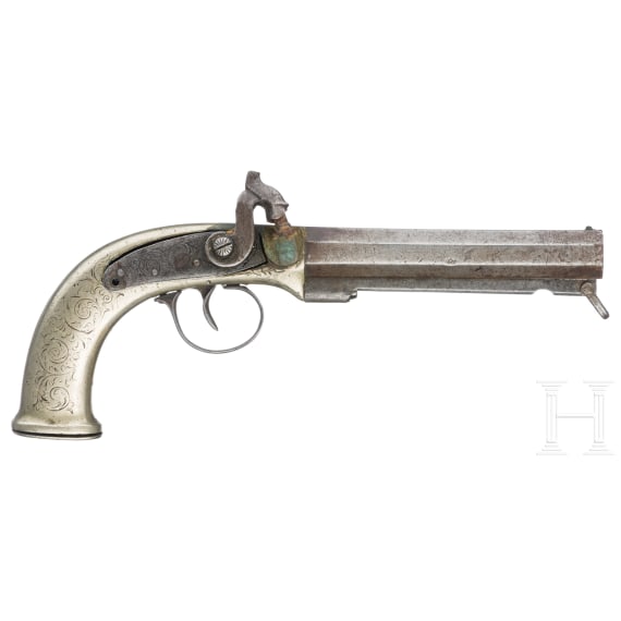 Drei Perkussionsterzerole, um 1850