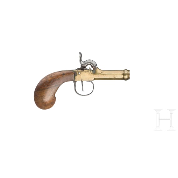 Drei Perkussionsterzerole, um 1850