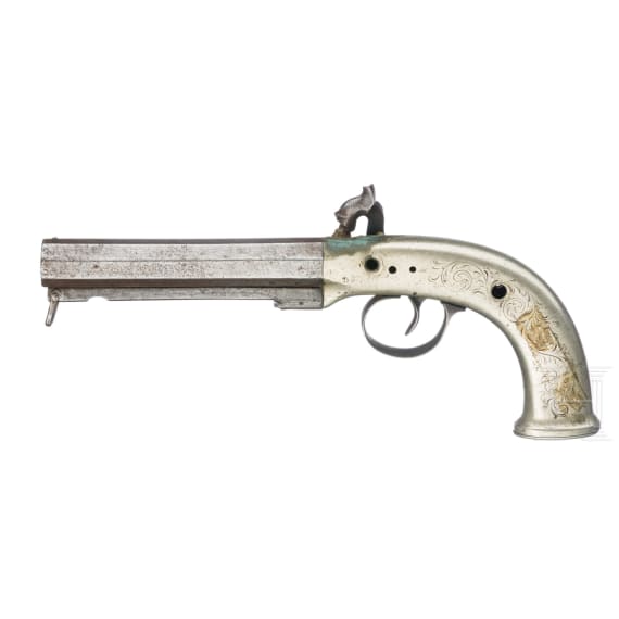 Drei Perkussionsterzerole, um 1850
