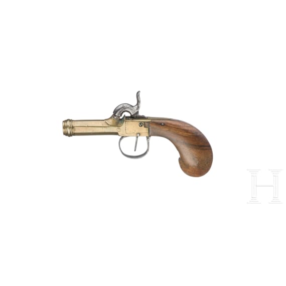 Drei Perkussionsterzerole, um 1850