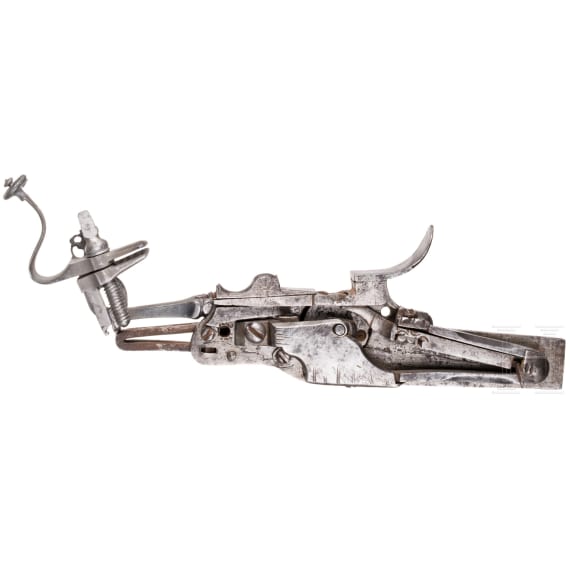 A South German wheel lock with vine decoration, circa 1650