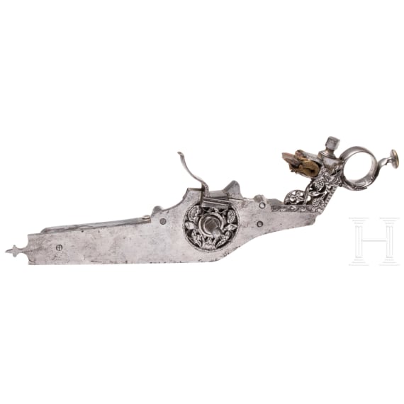A South German wheel lock, circa 1680