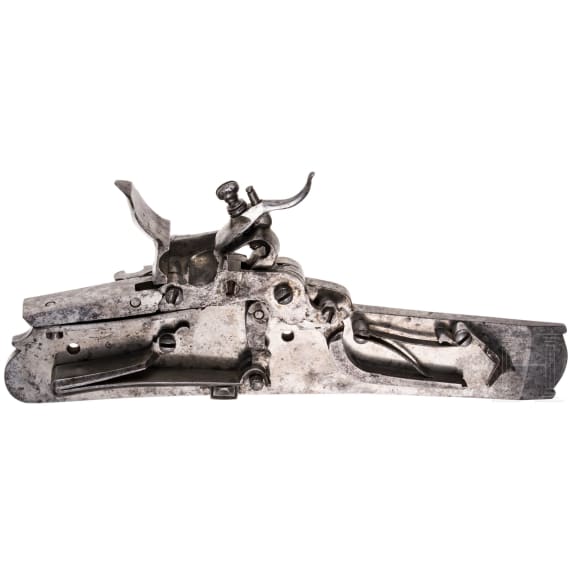 Flintlock for a "German stock", Franz Dam in St. Laurenzen, mid-18th century