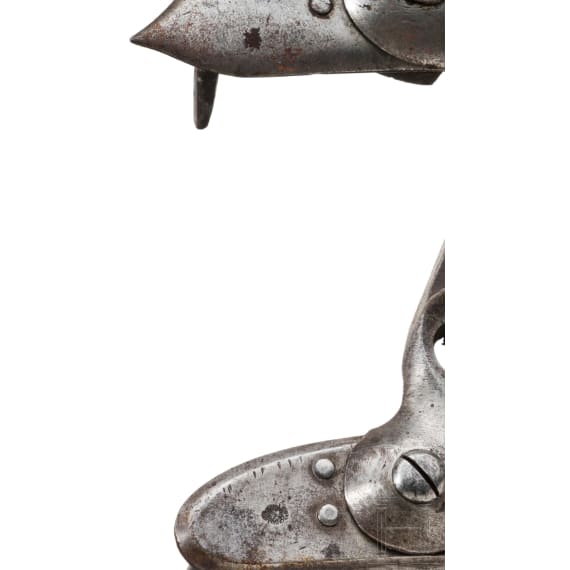 Two German military flintlocks, 18th/19th century