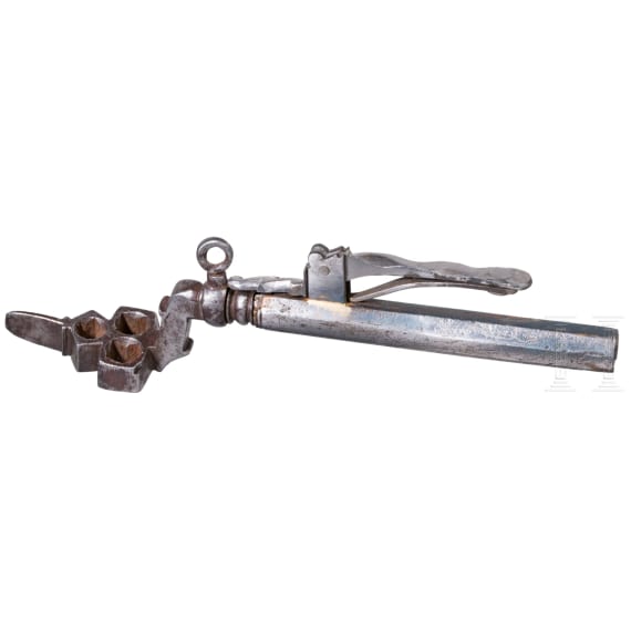 A German wheellock key, 17th century