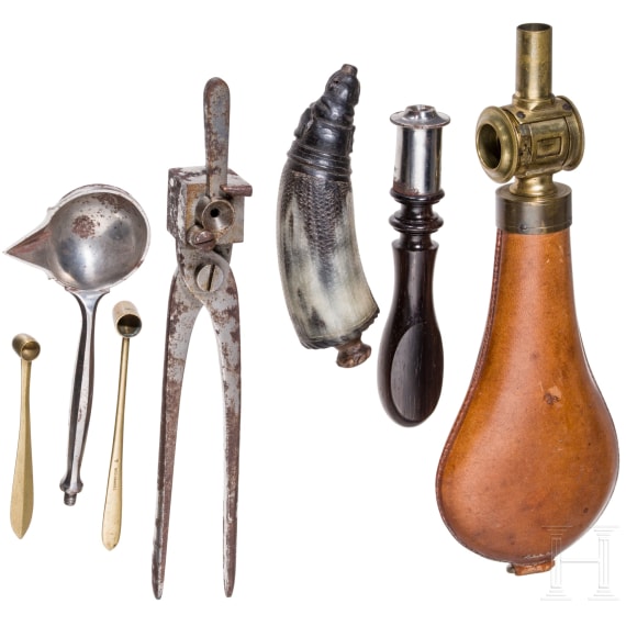 An accessory set for muzzle-loading weapons, 19th century