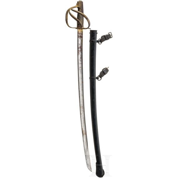 A sabre M 1817 for cavalry troopers