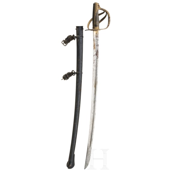 A sabre M 1817 for cavalry troopers