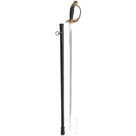 A sword M 1889 for infantry officers, worn from 1905 onwards