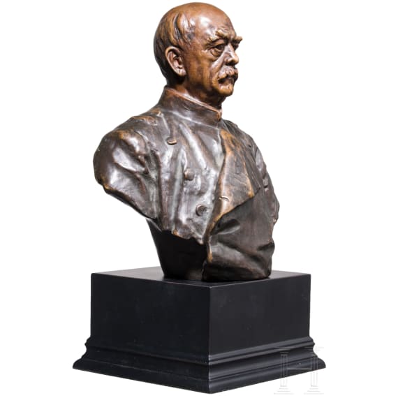 Reinhold Begas (1831&ndash;1911) &ndash; a portrait bust of Imperial Chancellor Otto von Bismarck