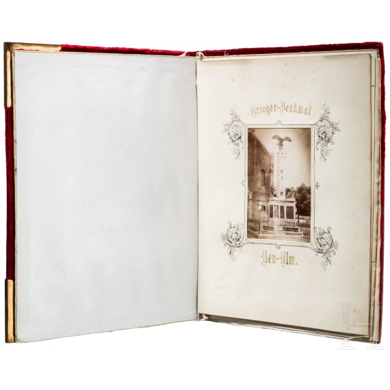 Otto F&uuml;rst von Bismarck (1815 - 1898) - the speech on occasion of the Bismarck ceremony in Neu-Ulm on March 31, 1885, an honorary gift to the Reichskanzler
