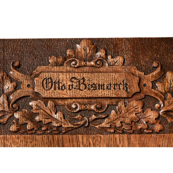 Otto F&uuml;rst von Bismarck (1815 - 1898) - Gl&uuml;ckwunschurkunde des Verbandes der "Ottonen" zu seinem 80. Geburtstag 1895
