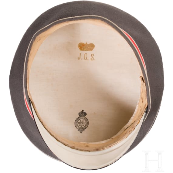 A field visor cap for officers, circa 1914