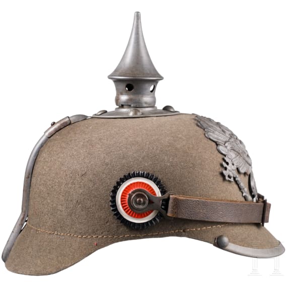 A felt helmet for enlisted men of the infantry, circa 1915