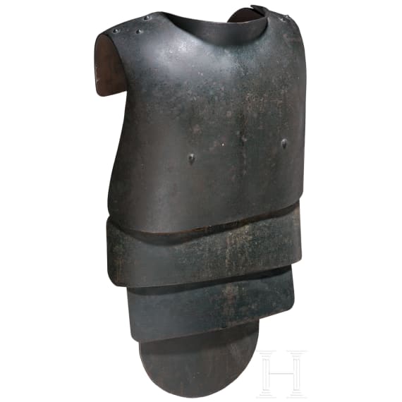 Trench armour for soldiers on the front line, 1914/1918