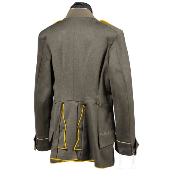 A field grey tunic M 1910 for a cavalry captain in Dragoon Regiment No. 16
