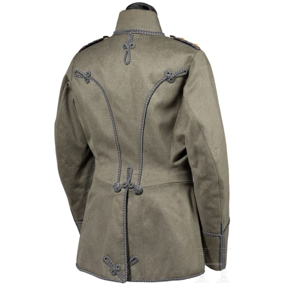 A field-grey attila for an Oberst of the Hussars, 1910&ndash;1918