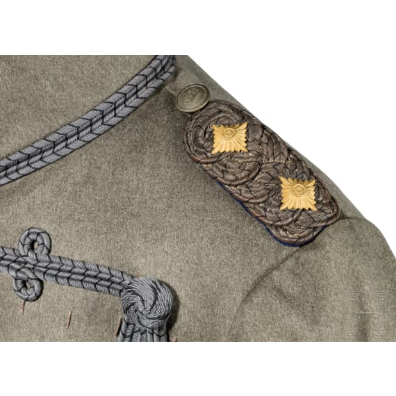 A field-grey attila for an Oberst of the Hussars, 1910&ndash;1918