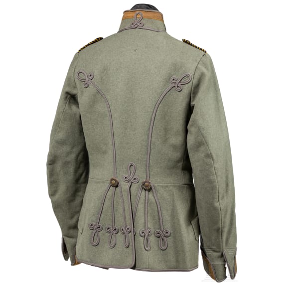 A field-grey attila for non-commissioned officers of the Hussars, dated 1914