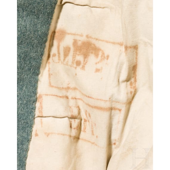 A field-grey tunic for a Gefreiter in J&auml;ger Regiment zu Pferde No. 2