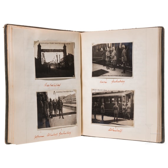 A diary of Captain Schnaase at the headquarters of A.O.K. 10 in Vilna from November 1915 to October 1917