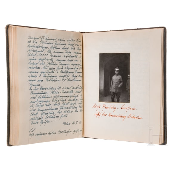 A diary of Captain Schnaase at the headquarters of A.O.K. 10 in Vilna from November 1915 to October 1917