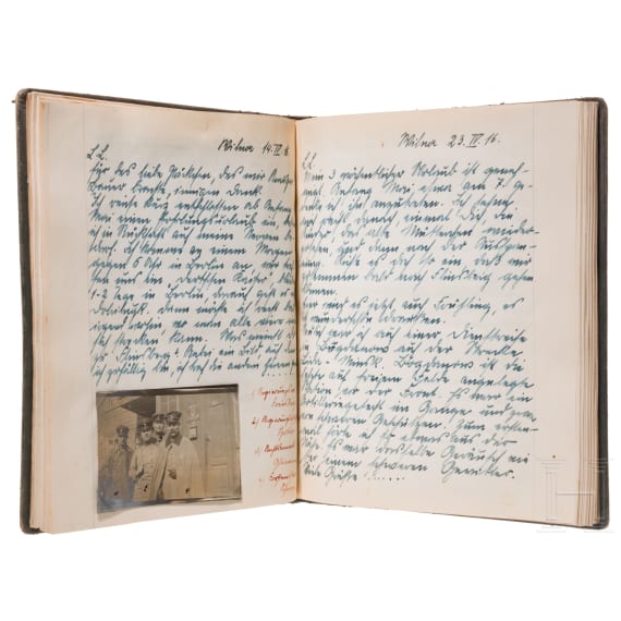 A diary of Captain Schnaase at the headquarters of A.O.K. 10 in Vilna from November 1915 to October 1917