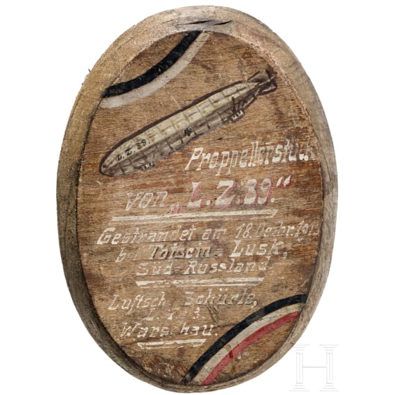 Estate of airship pilot Gustav Sch&uuml;rle from Zeppelin LZ 39