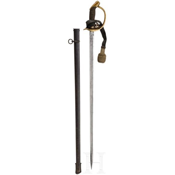 A sword M 1889 for members of the Schutztruppe, worn from 1913 onwards