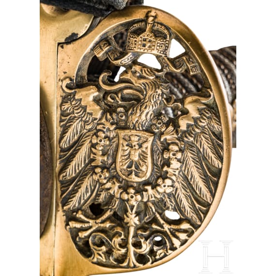 A sword M 1889 for members of the Schutztruppe, worn from 1913 onwards