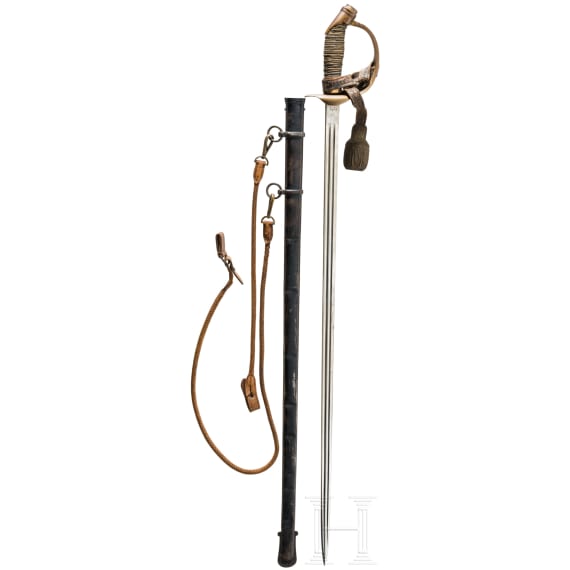 A sword M 1889 for officers of the Schutztruppe