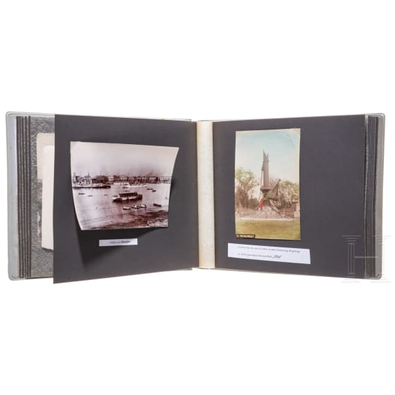 Maschinenmaat Kircheis from the S.M.S. Geier - a photo album of the voyage to Tsingtau and Southeast Asia, 1904 - 1905