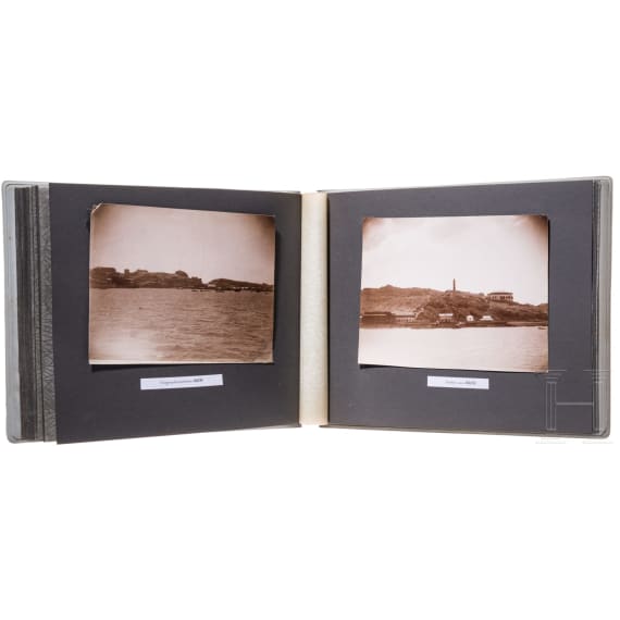 Maschinenmaat Kircheis from the S.M.S. Geier - a photo album of the voyage to Tsingtau and Southeast Asia, 1904 - 1905