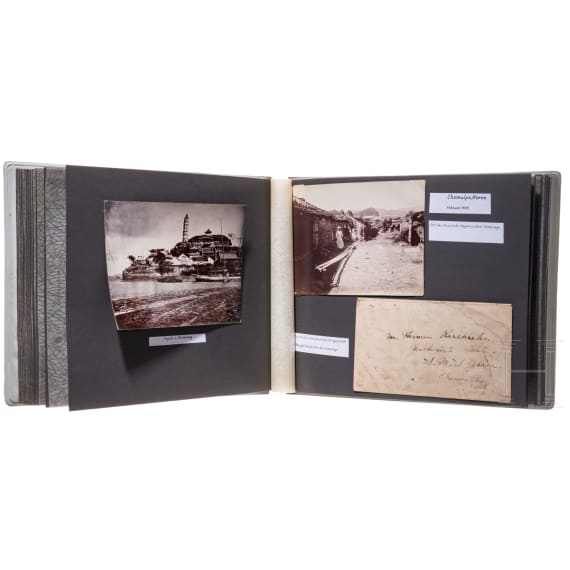 Maschinenmaat Kircheis from the S.M.S. Geier - a photo album of the voyage to Tsingtau and Southeast Asia, 1904 - 1905