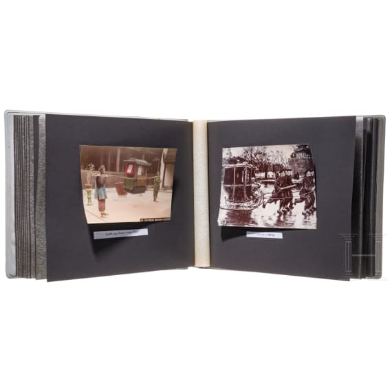 Maschinenmaat Kircheis from the S.M.S. Geier - a photo album of the voyage to Tsingtau and Southeast Asia, 1904 - 1905