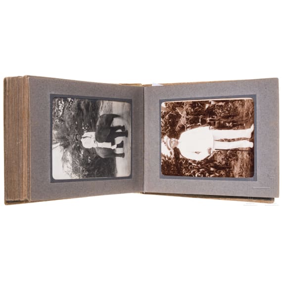 A photo album &lsquo;Deutsch-Ostafrika&rsquo; belonging to a member of the German Schutztruppe
