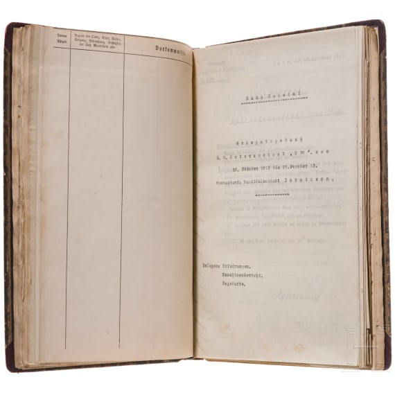 Kapit&auml;n zur See Walter Forstmann &ndash; &bdquo;War Diaries of His Majesty's Submarines U 12 and U 39 &ndash; Kommandant Kaptl. Forstmann"