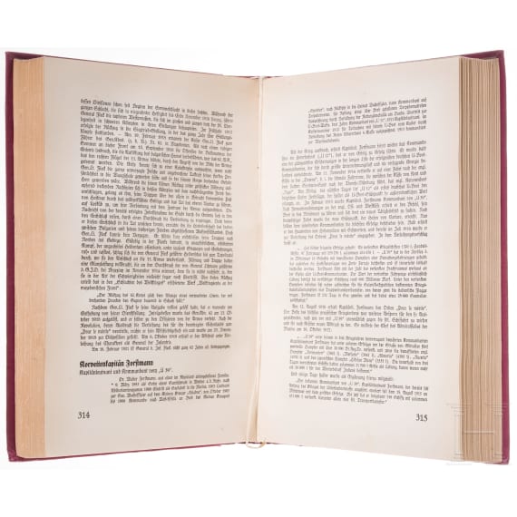 Walter Forstmann - &ldquo;The Knights of the Order of Pour le M&eacute;rite&rdquo; and &ldquo;History of the Knights of the Order of Pour le M&eacute;rite in World War I&rdquo; from his personal library