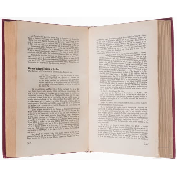 Walter Forstmann - &ldquo;The Knights of the Order of Pour le M&eacute;rite&rdquo; and &ldquo;History of the Knights of the Order of Pour le M&eacute;rite in World War I&rdquo; from his personal library