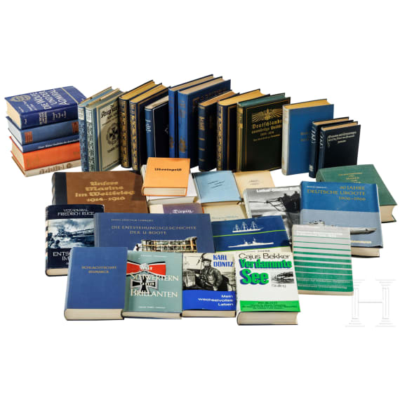 Captain Walter Forstmann - 34 books from his personal library