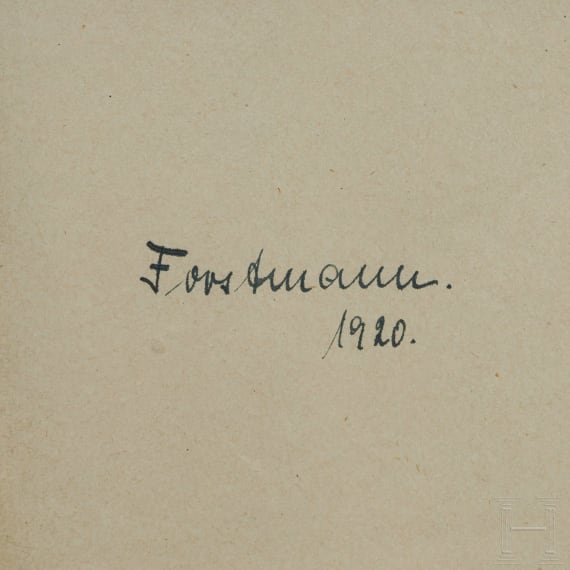 Captain Walter Forstmann - 34 books from his personal library